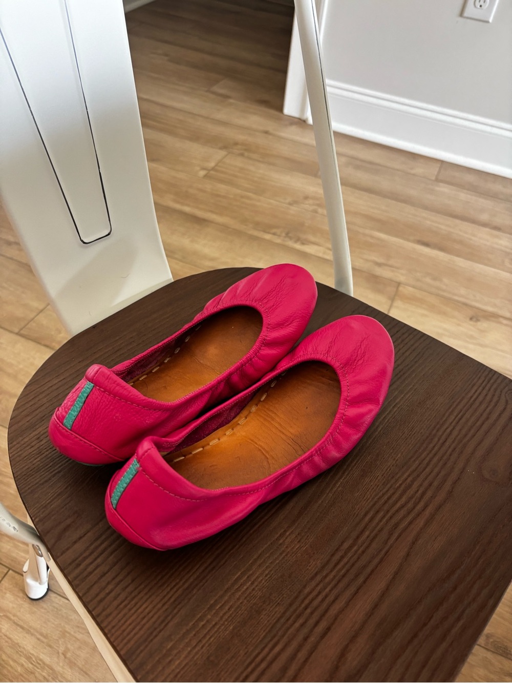 Women’s Pink TEKES Ballet Flats - Classic Slip-On Comfort